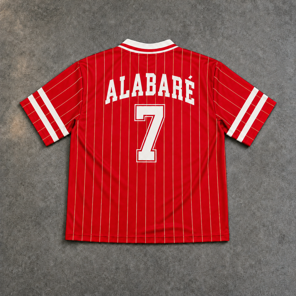 Jesus Saves – Striped Soccer Jersey