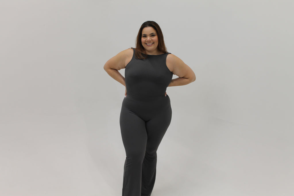 Backless one piece