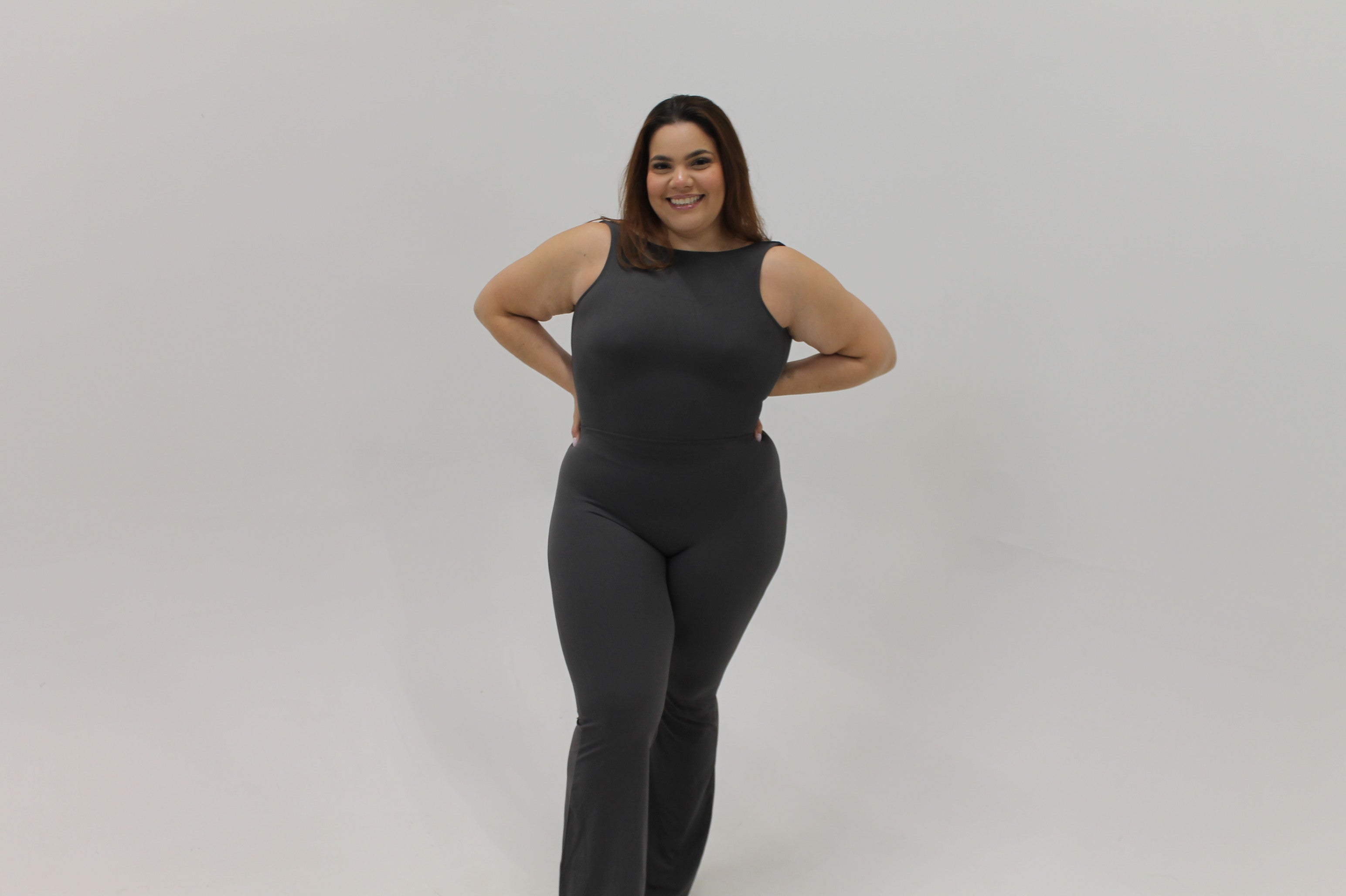 Backless one piece