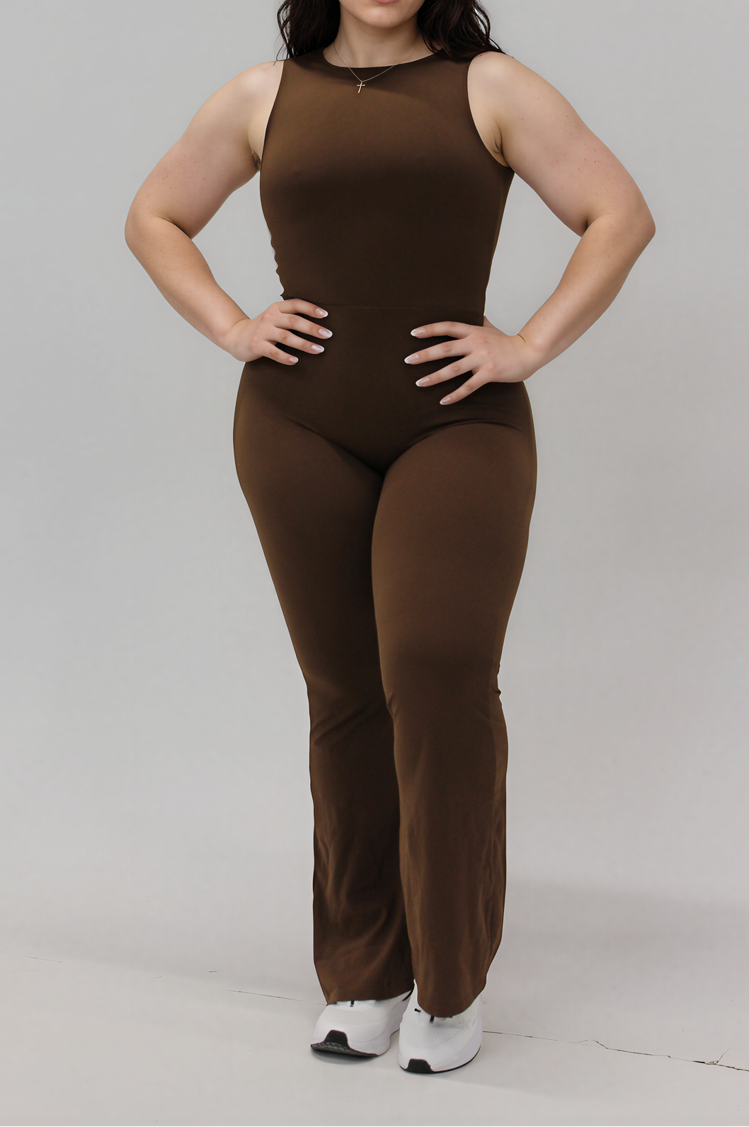 Backless one piece