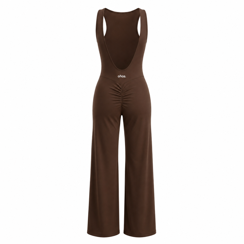 Backless one piece