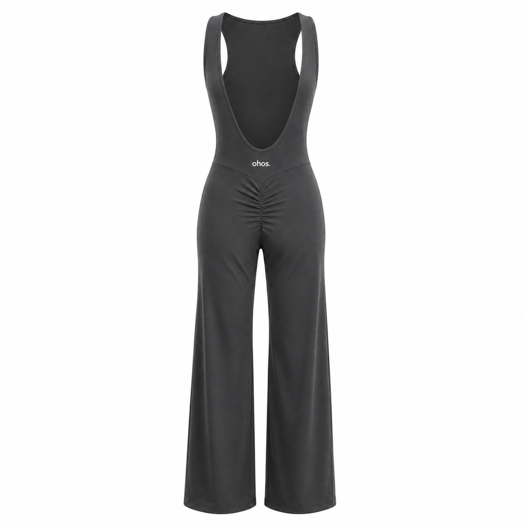 Backless one piece